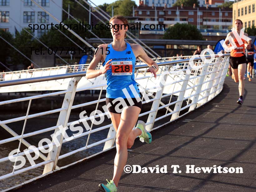 The 2024 Quayside 5k Road Race, Newcastle/Gateshead.  Photo: David T. Hewitson/Sports for All Pics